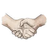 pictogramme poignée de main